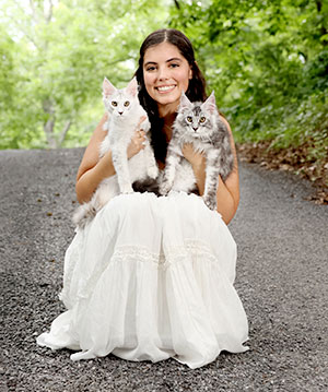 jasmine and cats